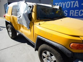 2007 TOYOTA FJ CRUISER YELLOW 4.0L AT 4WD Z18355